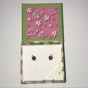 NIB Ruby Stud Earrings